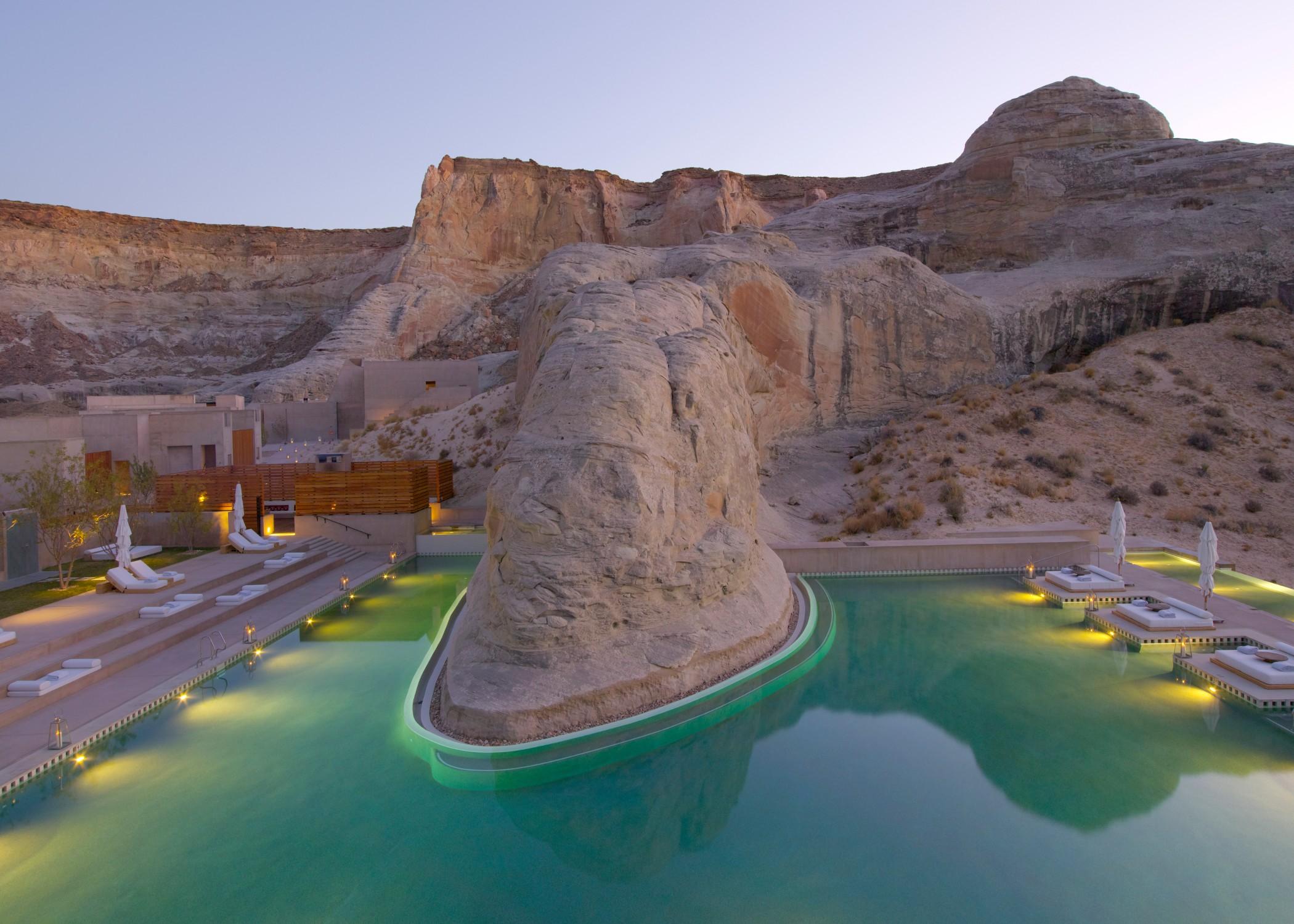 Amangiri Hotel Canyon Point Bagian luar foto