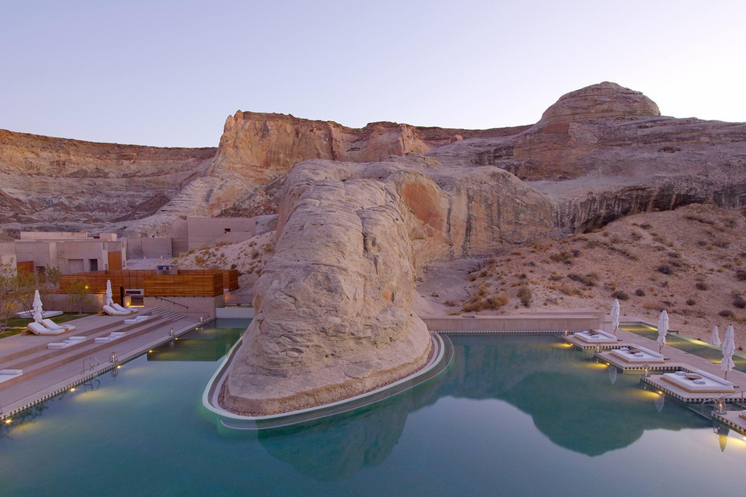 Amangiri Hotel Canyon Point Bagian luar foto